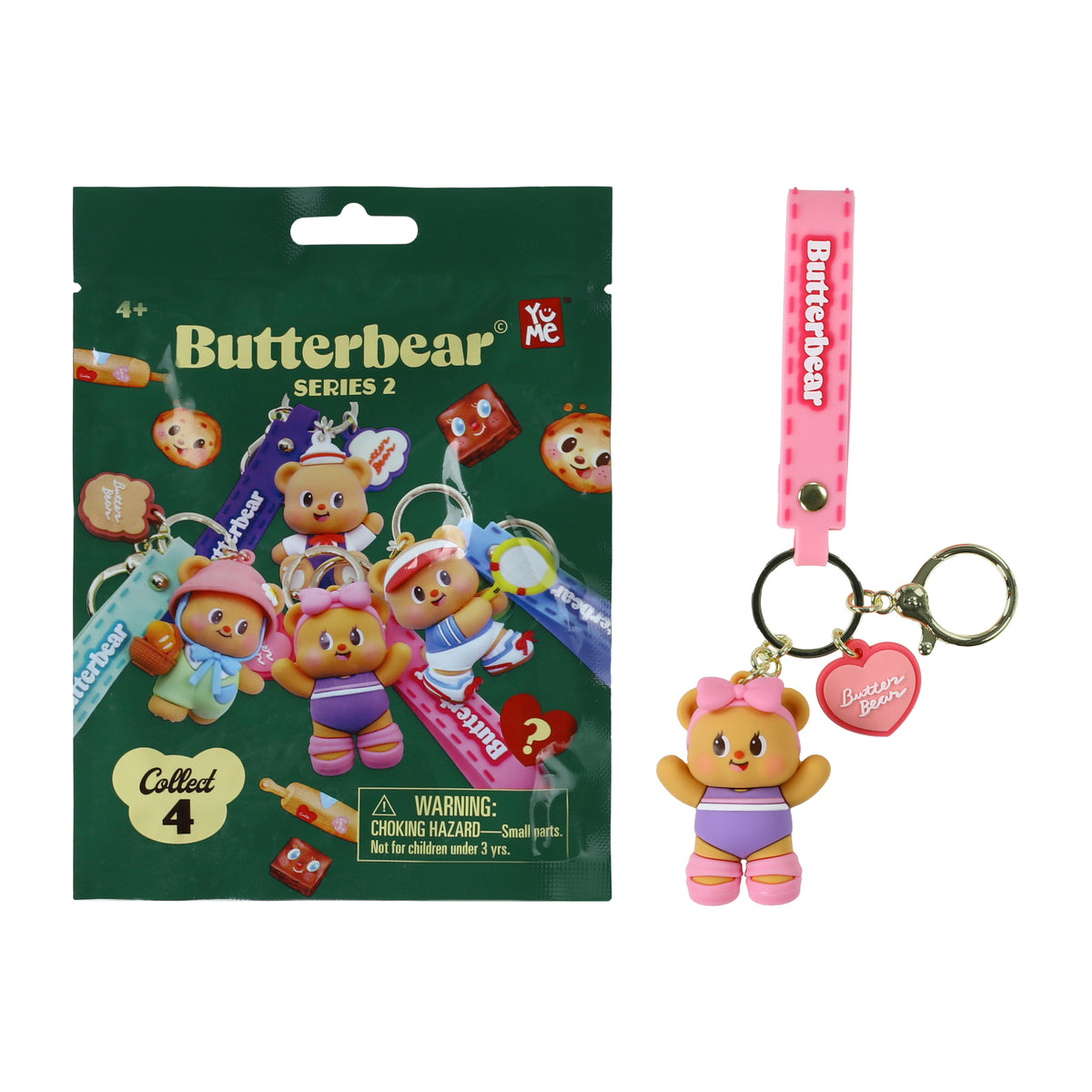Butterbear® Blind Bag Keychain (Styles May Vary)