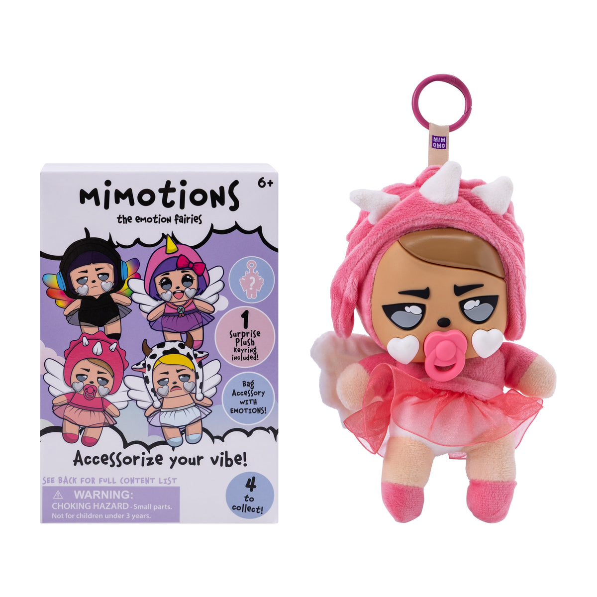 Mimotions Surprise Plush Bag Accessory (Styles May Vary)
