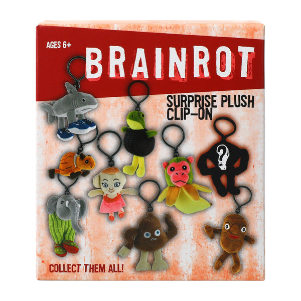 Brainrot Surprise Plush Clip-On Toy (Styles May Vary) - image 5
