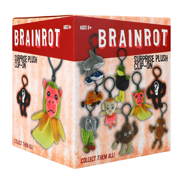 Brainrot Surprise Plush Clip-On Toy (Styles May Vary) - image 6