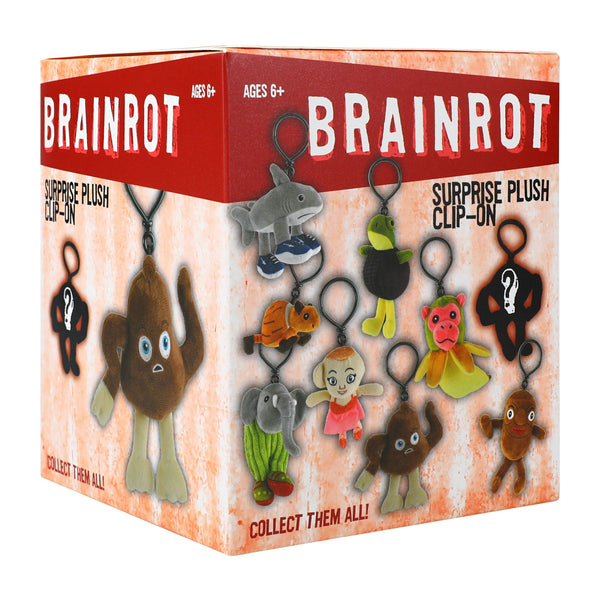 Brainrot Surprise Plush Clip-On Toy (Styles May Vary) - image 7