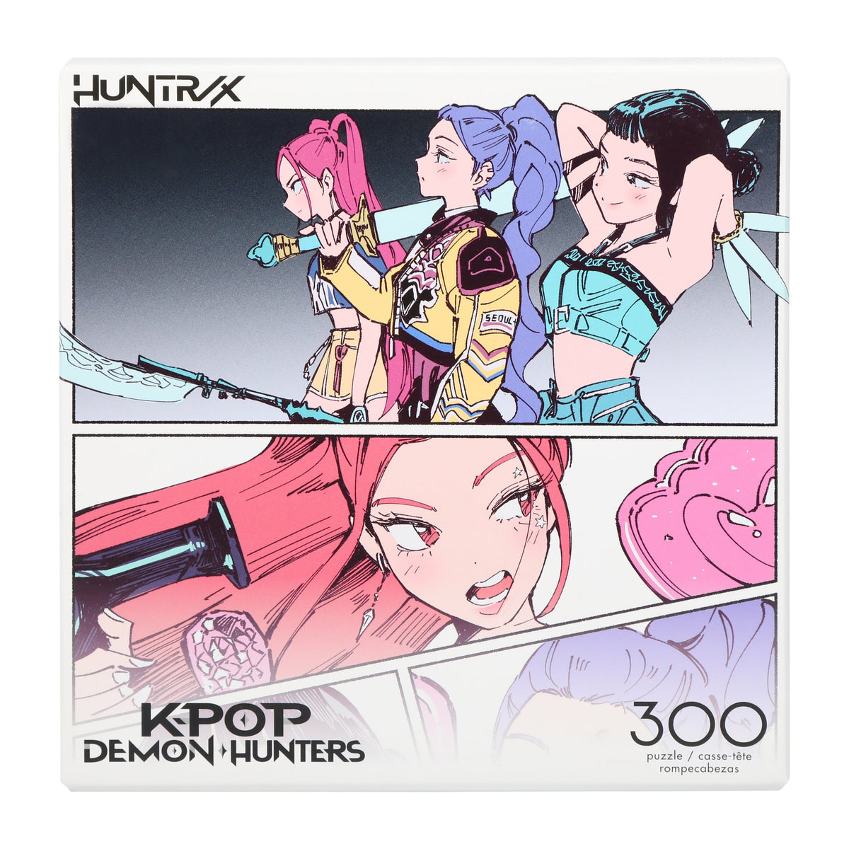 K-Pop Demon Hunters Puzzle 300-Pieces