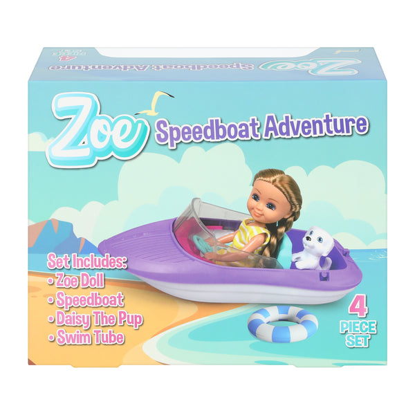 Zoe Speedboat Adventure 4-Piece Set - image 4