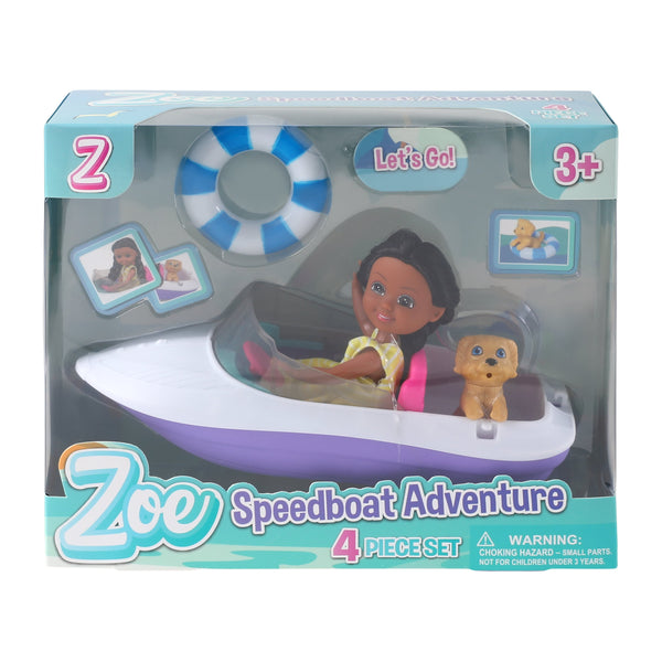 Zoe Speedboat Adventure 4-Piece Set - image 5