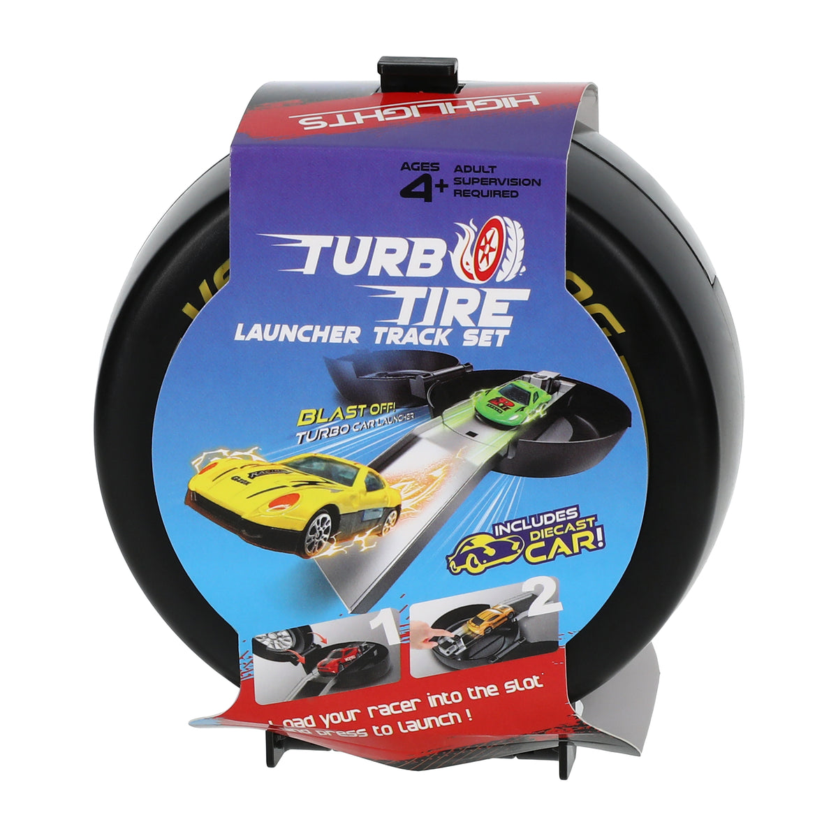Turbo Tire Launcher Track Set