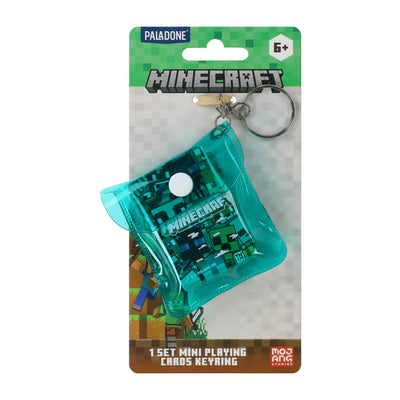 Minecraft Mini Playing Cards Keyring Set