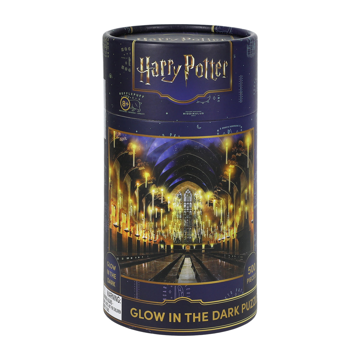 Harry Potter Hogwarts Great Hall Glow In The Dark Puzzle 500-Pieces