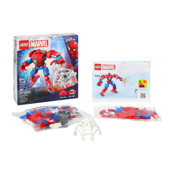 LEGO® Marvel Spider-Man Mech Vs. Anti-Venom Building Toy 107-Pieces - image 2