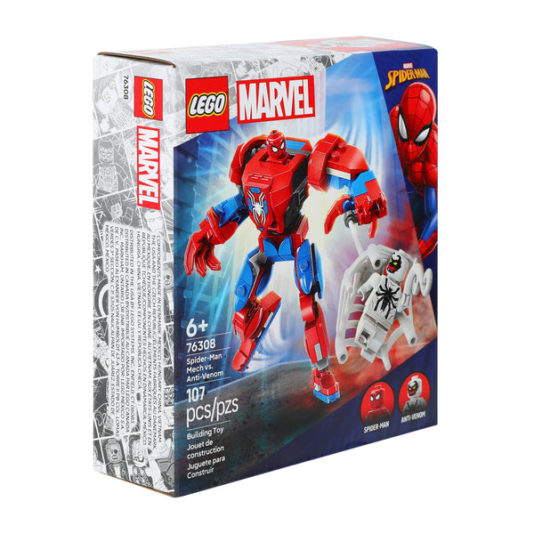 LEGO® Marvel Spider-Man Mech Vs. Anti-Venom Building Toy 107-Pieces - image 3