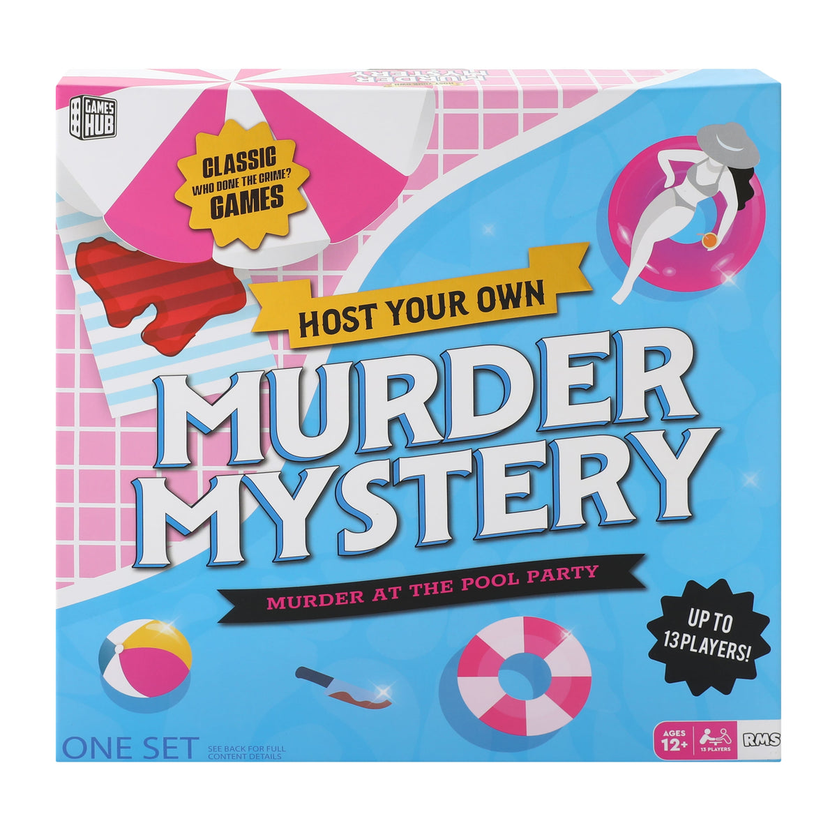 Host Your Own Murder Mystery Game Set