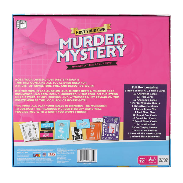 Host Your Own Murder Mystery Game Set - image 4