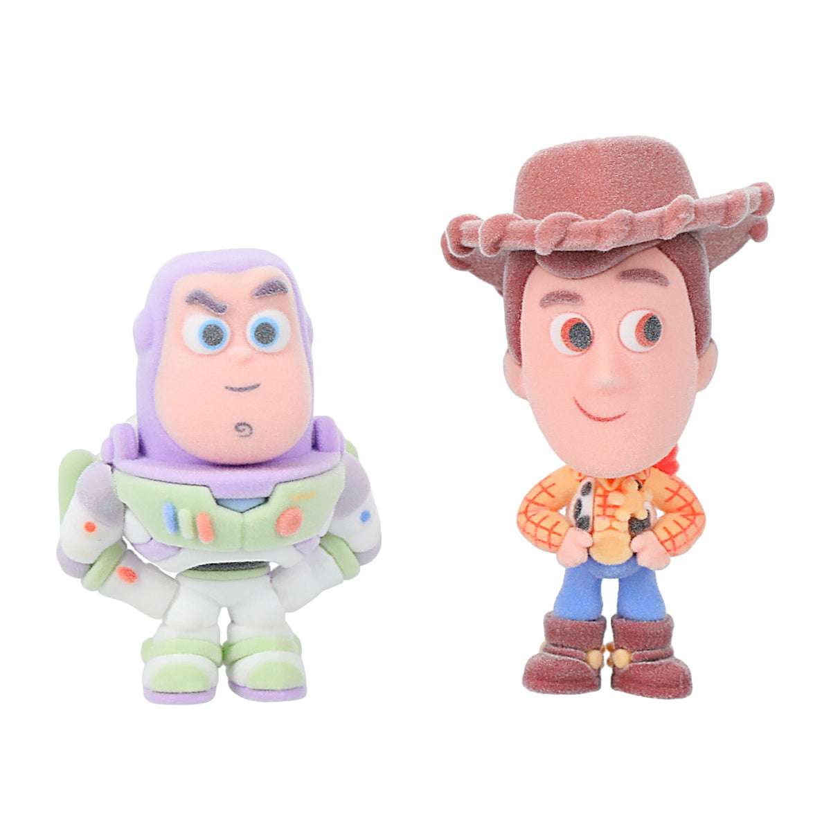 Disney PIXAR Toy Story Flocked Figures 2-Pack