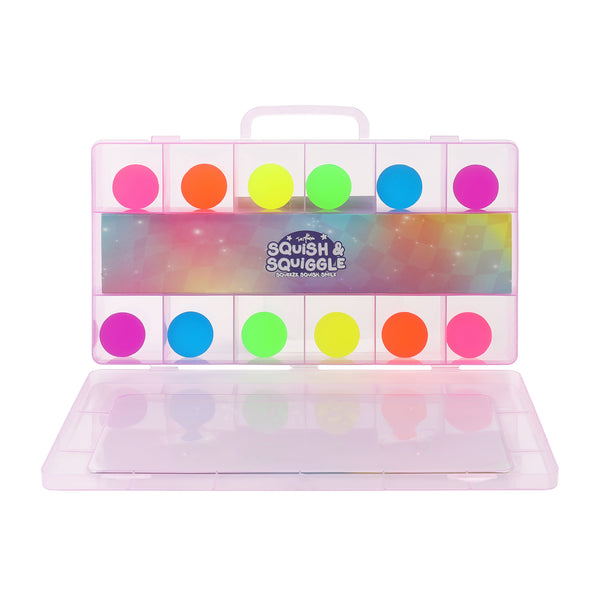 Toy Mania Squish & Squiggle Bouncy Balls 12-Pack - image 2