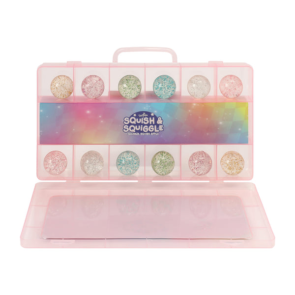 Toy Mania Squish & Squiggle Bouncy Balls 12-Pack - image 7