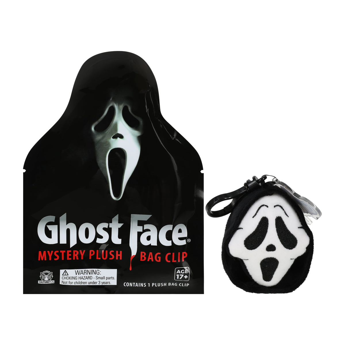 Ghost Face® Mystery Plush Bag Clip (Styles May Vary)