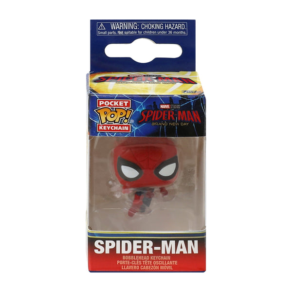 Funko® Pop! Marvel Studios Spider-Man Brand New Day Spider-Man Bobblehead Keychain - image 3