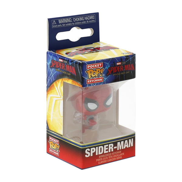 Funko® Pop! Marvel Studios Spider-Man Brand New Day Spider-Man Bobblehead Keychain - image 4