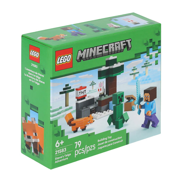 LEGO® Minecraft Steve's Taiga Adventure Building Toy - image 3