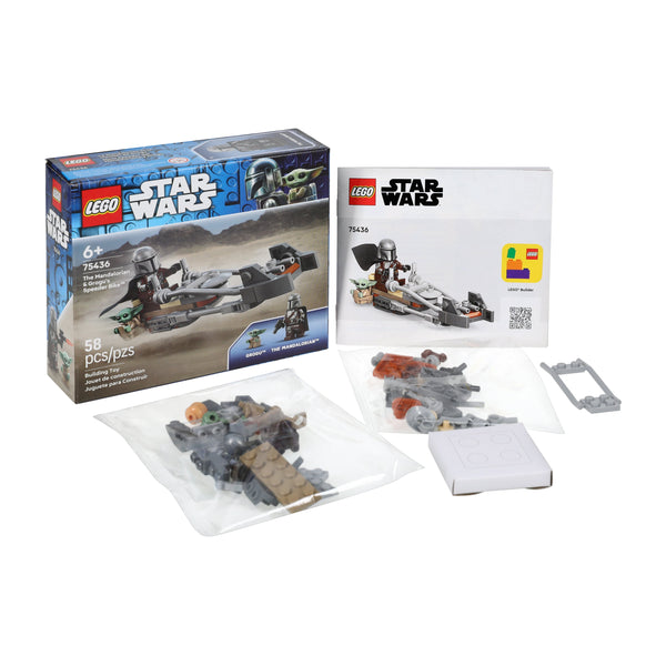 LEGO® Star Wars™ The Mandalorian Speeder Bike Building Toy - image 2