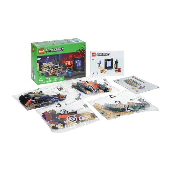 LEGO® Minecraft Nether & End Portal Journey Building Toy - image 2