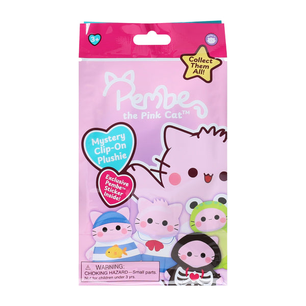 Pembe™ The Pink Cat Mystery Clip-On Plushie (Styles May Vary) - image 2