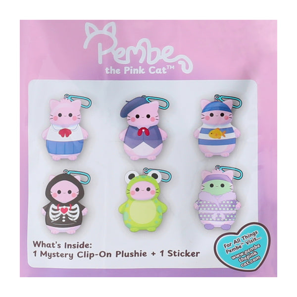 Pembe™ The Pink Cat Mystery Clip-On Plushie (Styles May Vary) - image 6