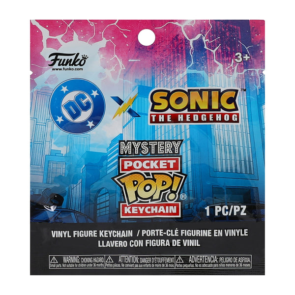 Funko® DC X Sonic The Hedgehog™ Mystery Pocket Pop! Vinyl Figure Keychain (Styles May Vary) - image 4