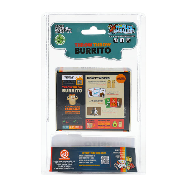 World's Smallest® Throw Throw Burrito™ A Dodge Ball Card Game - image 4