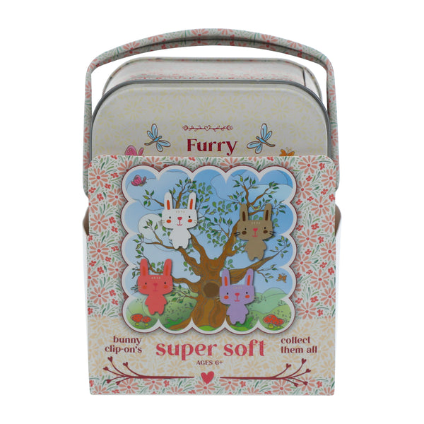 Furry Mystery Bunny Clip-On Tin (Styles May Vary) - image 2