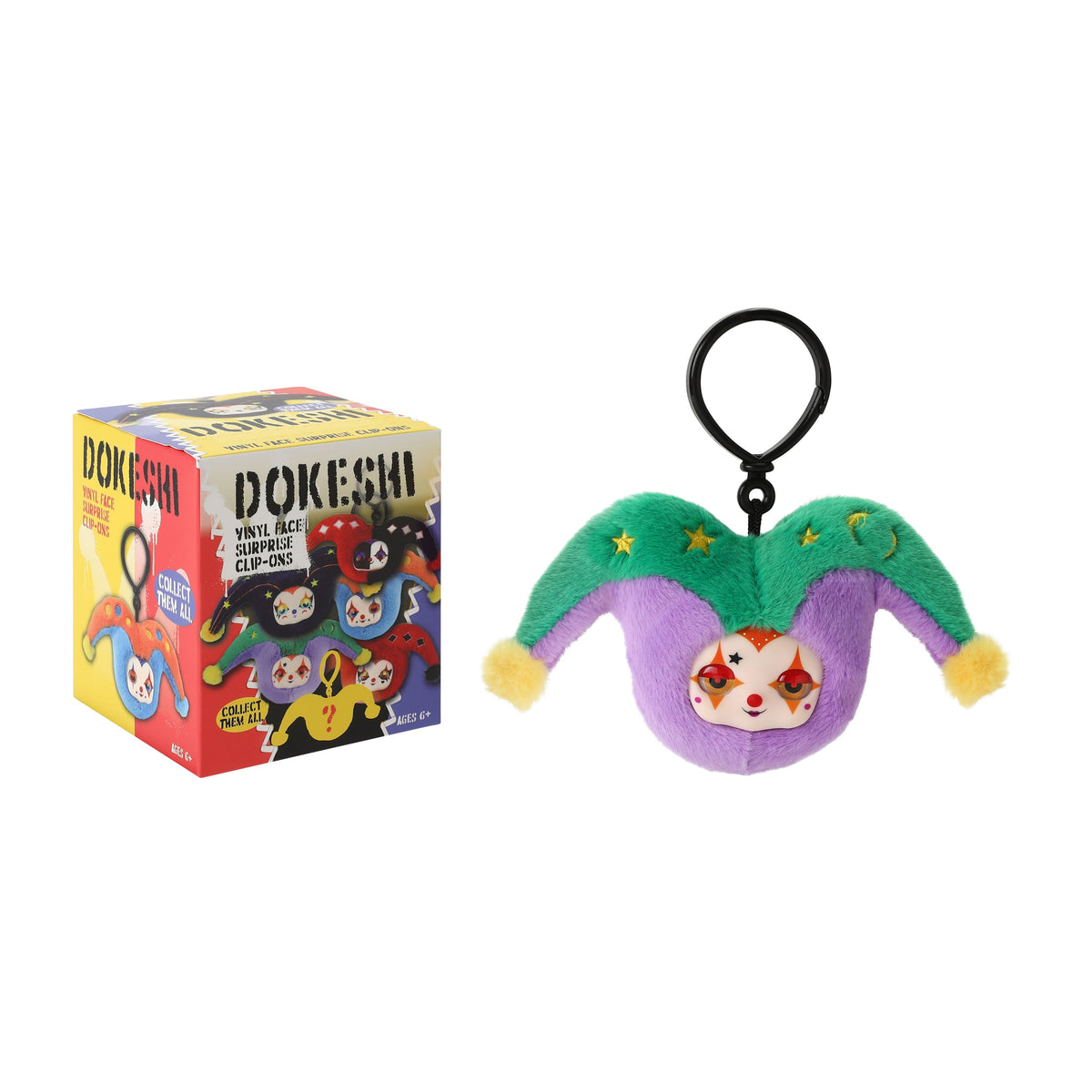 Dokeshi Vinyl Face Surprise Clip-Ons (Styles May Vary)