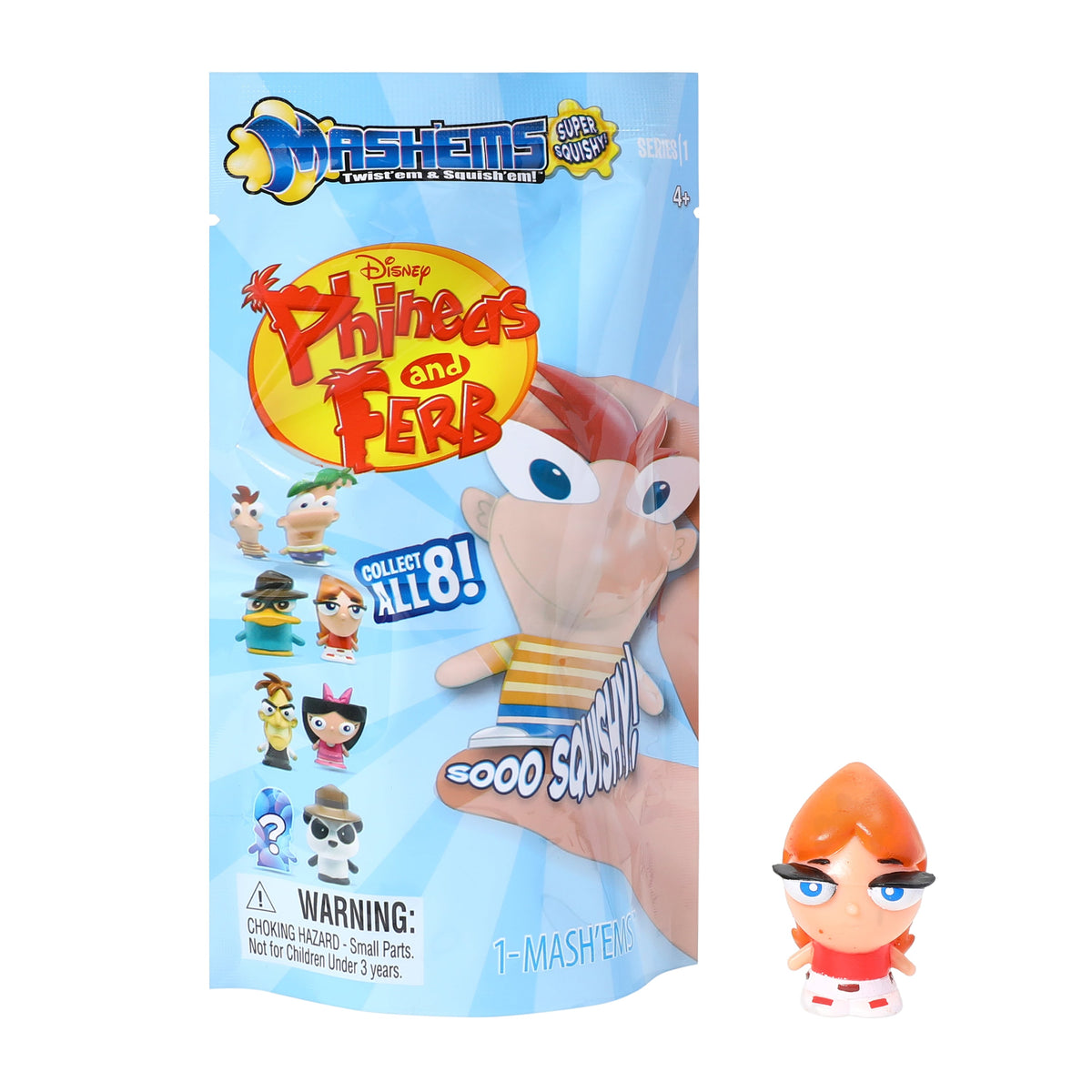Disney Phineas And Ferb Mash'ems™ Mystery Collectible (Styles May Vary)