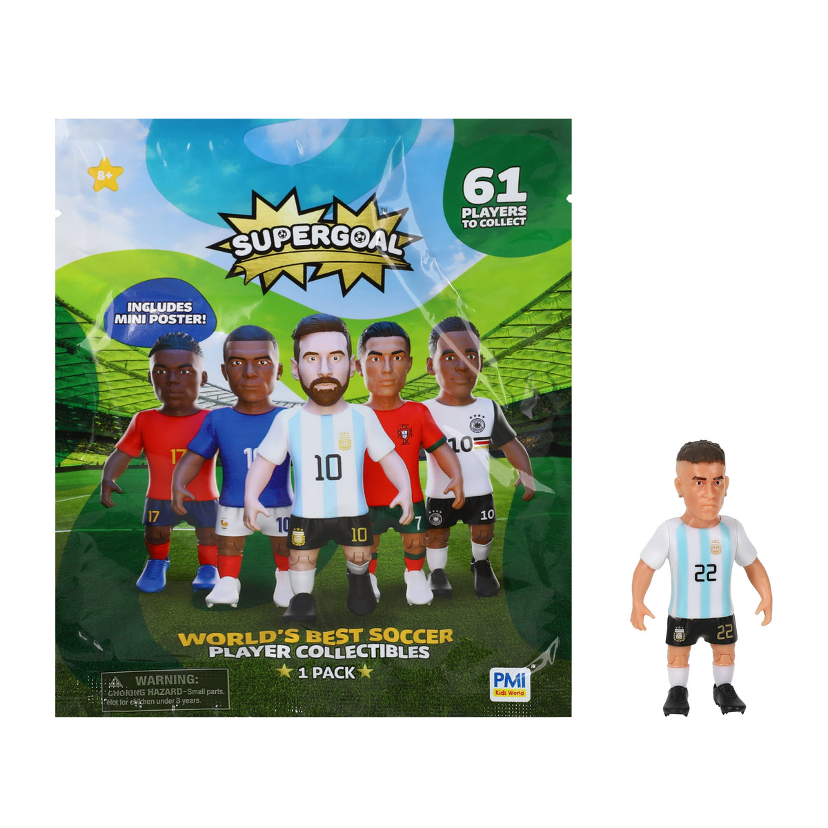 Supergoal™ World's Best Soccer Player Collectible (Styles May Vary)