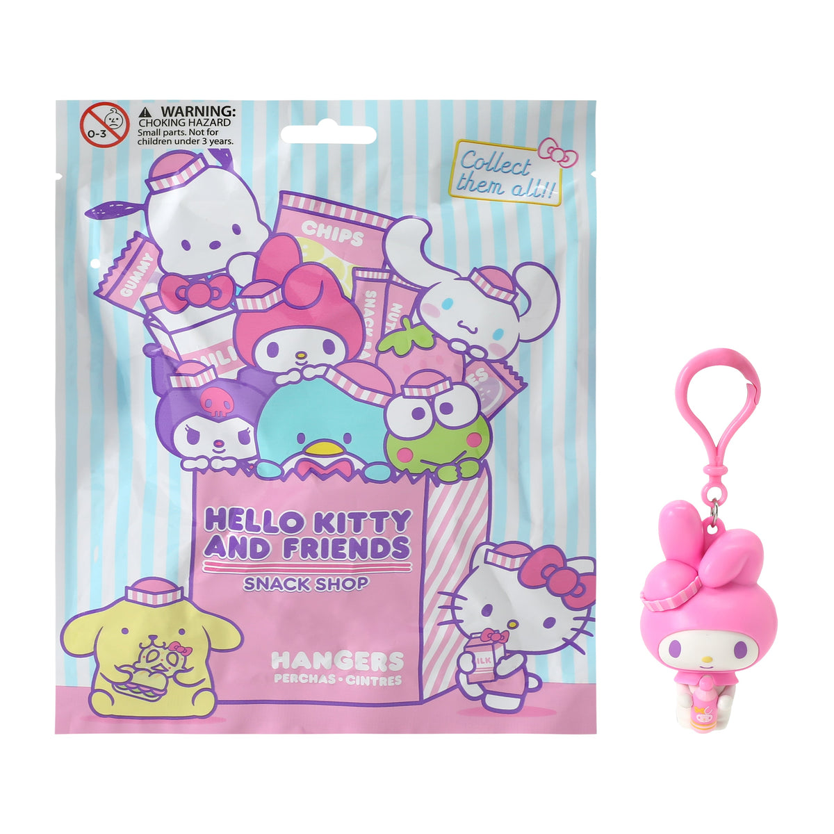 Hello Kitty And Friends® Snack Shop Collectible Hangers (Styles May Vary)