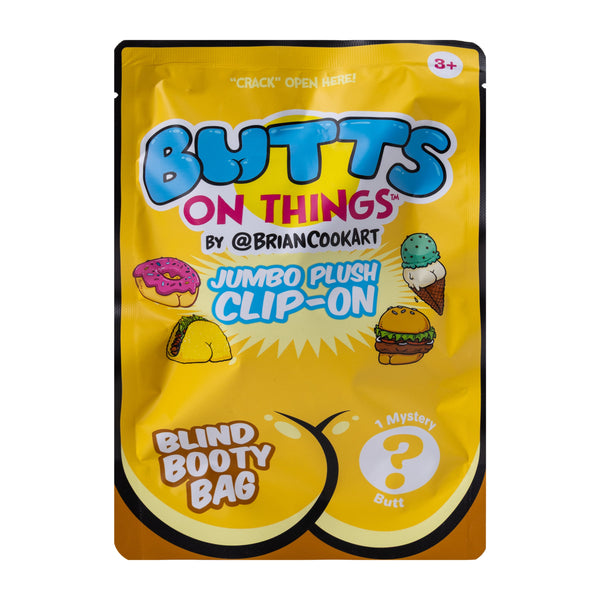 Butts On Things™ Jumbo Plush Clip-On Blind Bag - image 2