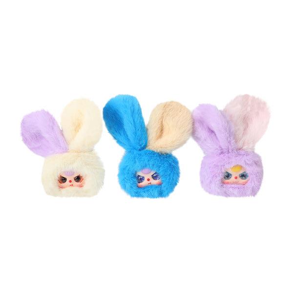 Baby Three Petit Macaron Cute Bunny Head V2 Plush Blind Box (Styles May Vary) - image 4