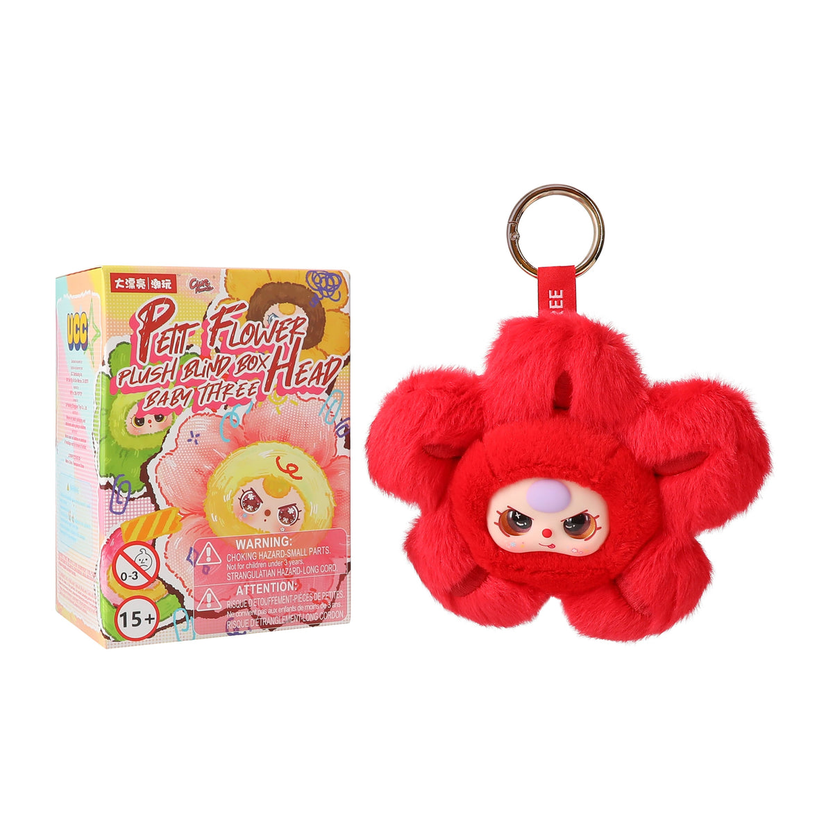 Baby Three Petit Flower Plush Blind Box (Styles May Vary)