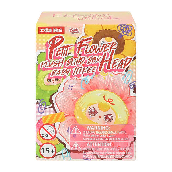 Baby Three Petit Flower Plush Blind Box (Styles May Vary) - image 4
