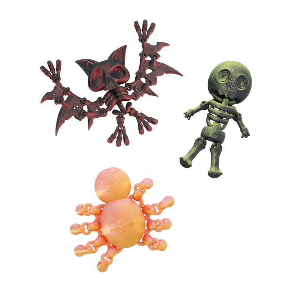 Articulated Creepy 3D Printed Figures 3-Pack (Styles May Vary) - image 2