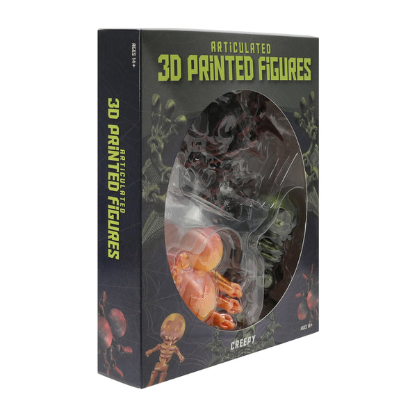 Articulated Creepy 3D Printed Figures 3-Pack (Styles May Vary) - image 4