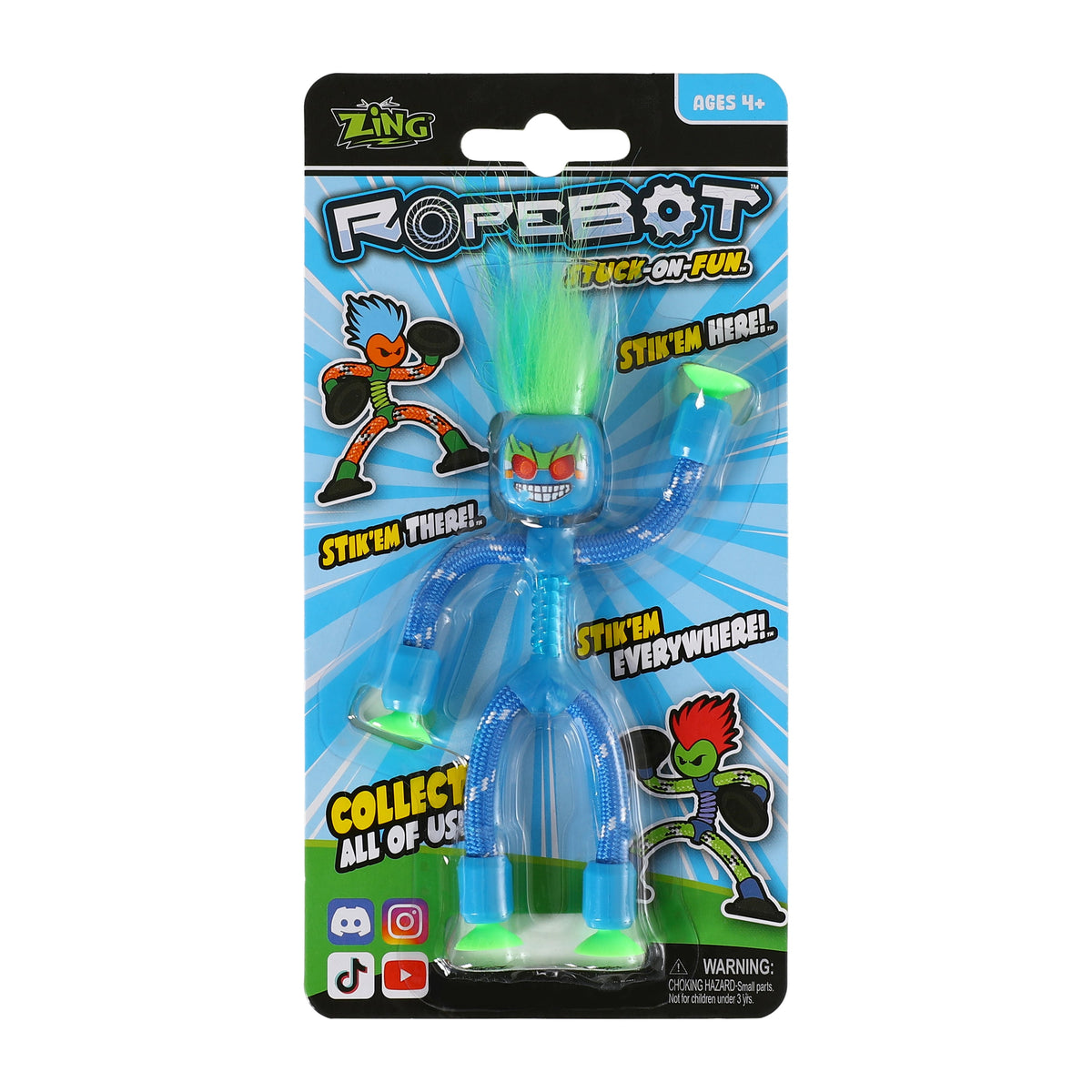 Zing™ Ropebot Toy (Styles May Vary)