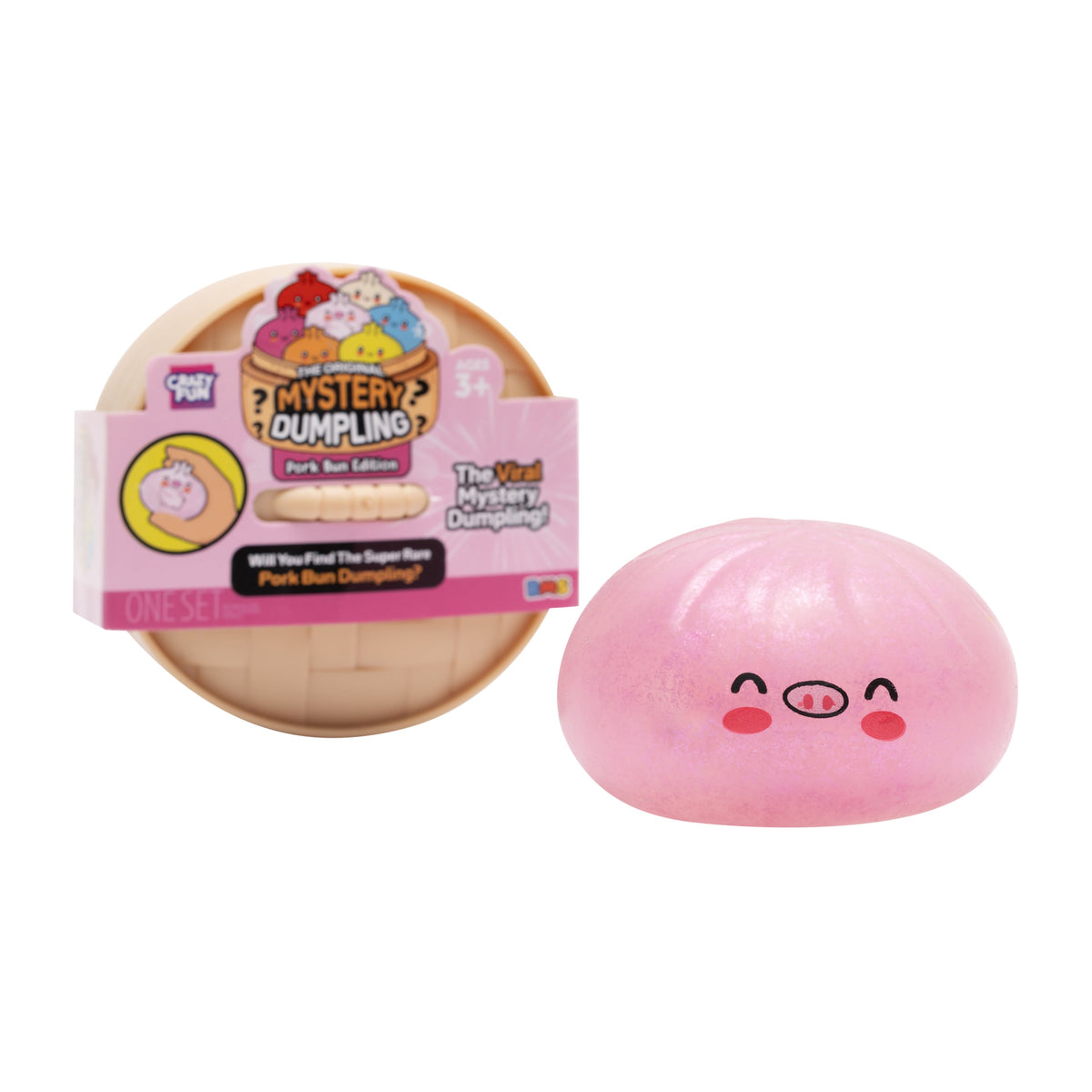 Crazy Fun® Mystery Dumpling Pork Bun Edition Set (Styles May Vary)