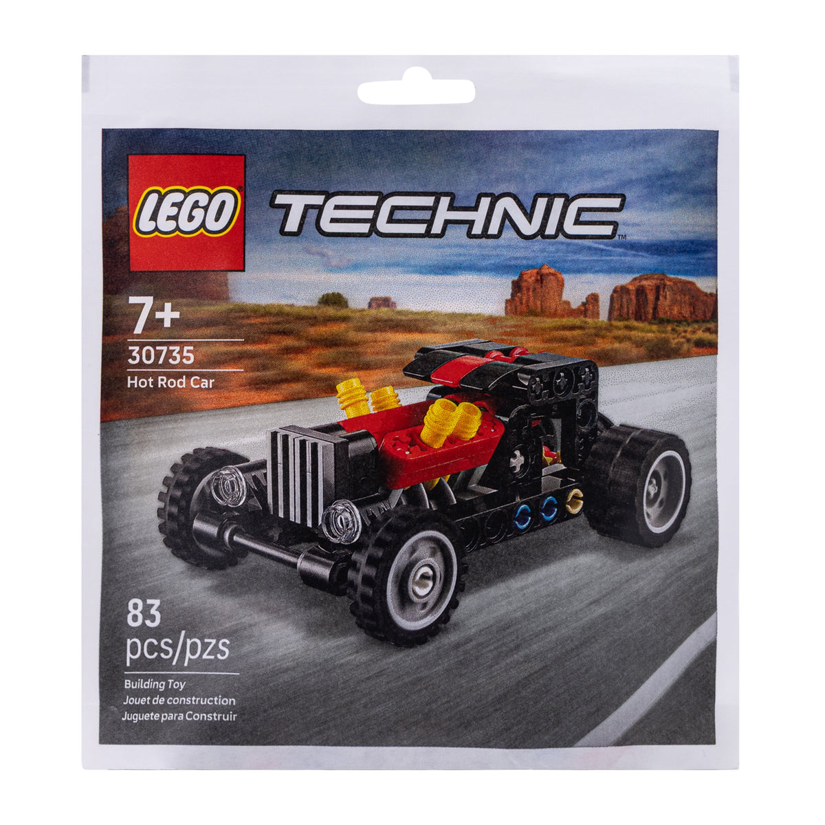LEGO® Technic Hot Rod Car Building Toy 83-Pieces