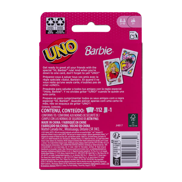 UNO® Barbie™ Card Game - image 4