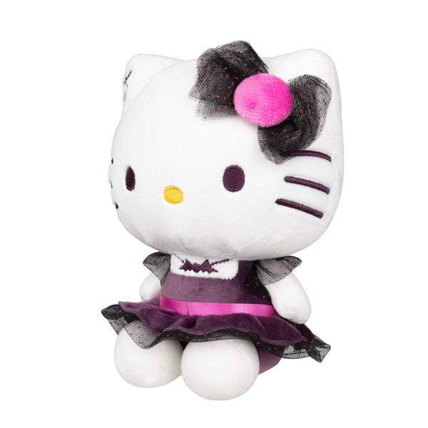 License 2 Play Hello Kitty 8" Halloween Plush (Black Dress) - image 4