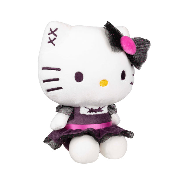License 2 Play Hello Kitty 8" Halloween Plush (Black Dress) - image 2