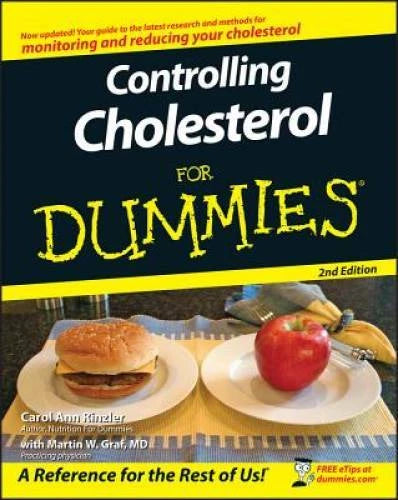 Controlling Cholesterol For Dummies - Paperback By Rinzler, Carol Ann - GOOD - image 2