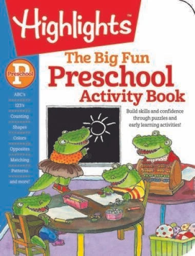 The Big Fun Preschool Activity Book: Build skills and confidence thr - VERY GOOD