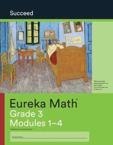 Eureka Math, Succeed, Grade 3 Module 1-4, c. 2015 9781640540873 - VERY GOOD