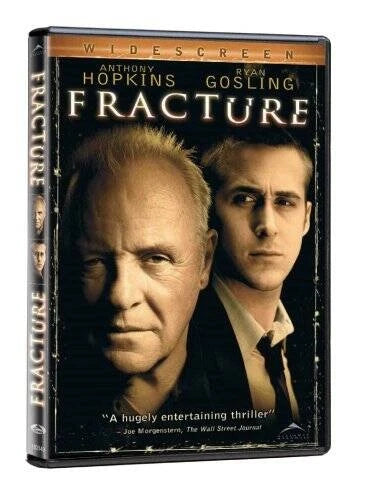 Fracture DVD (2007)- Anthony Hopkins, Ryan Gosling - DVD - VERY GOOD - image 2