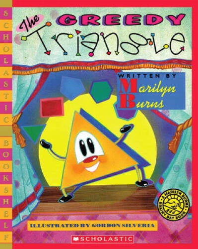 The Greedy Triangle (Scholastic Bookshelf) - Paperback By Burns, Marilyn - GOOD - image 2